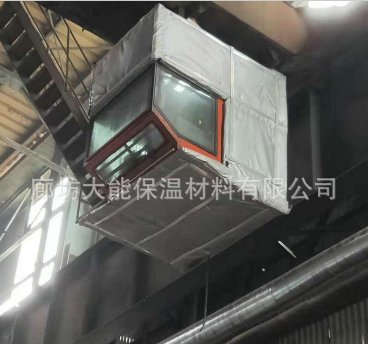 天车隔热  天车驾驶室隔热组件 炼钢厂天车可拆卸隔热套 工厂车间车隔热套